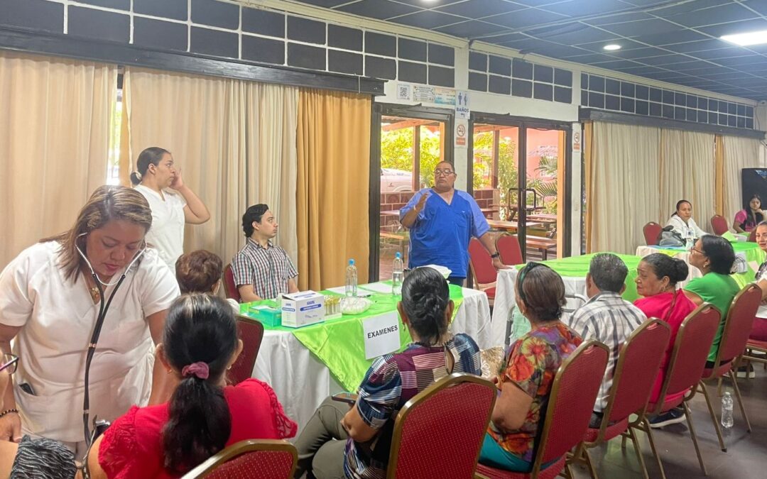 Brigada médica en San Lorenzo