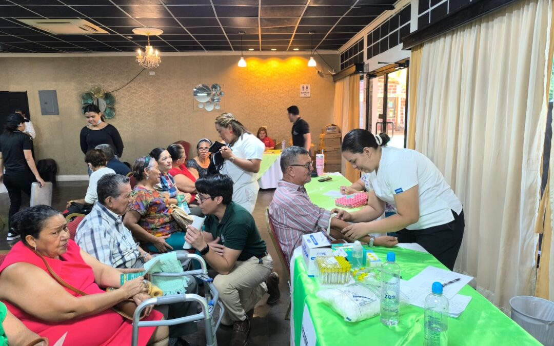 Brigada médica en San Lorenzo